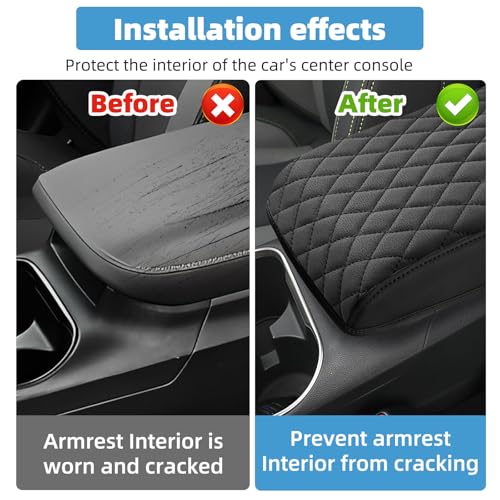 Center Console Armrest Cover for Subaru Outback 2020 2021 2022 2023 2024 2025 Fully Covered Anti-Scratch Protector Interior Accessories - size: Compatible with Outback 2020-2025