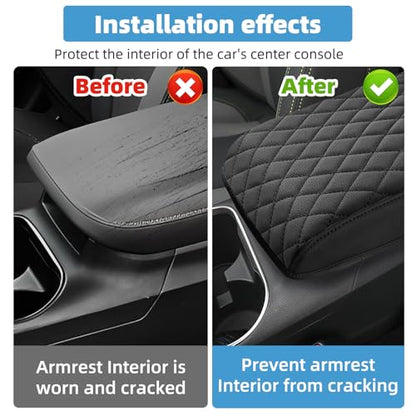 Center Console Armrest Cover for Subaru Outback 2020 2021 2022 2023 2024 2025 Fully Covered Anti-Scratch Protector Interior Accessories - size: Compatible with Outback 2020-2025