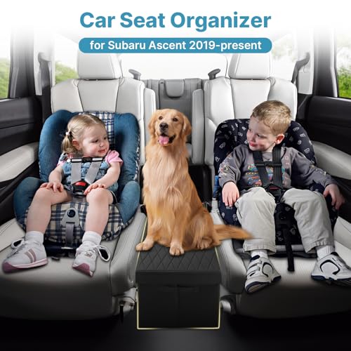 Car Seat Organizer for Subaru Ascent 2019-2026, Console Organizer Backseat Box for Subaru Ascent, Dog Toy Box Storage Bin Kids Toys Baby Supplies Travel Accessories - style: Ascent