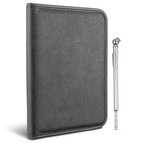 Samsill Car Registration and Insurance Holder, Owner's Manual Glove Box Organizer, 7.25 x 10 inches, Car Document Holder, Black