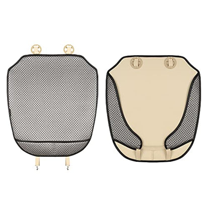 Breathable Universal Four Seasons Car Seat Covers，Luxury Car Seat Cushion ，Protectors for Front Seat Bottoms,Compatible with 95% Vehicles， Fit for Cars Truck SUV Sedan (Grey,1PC) - color: Grey-1PCS