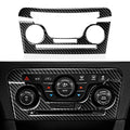 Car Air Conditioner Volume Switch Panel Decals for 2011 2012 2013 2014 Dodge Charger Accessories Carbon Fiber Interior Stickers - color: Air Conditioner Panel