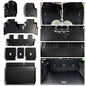Floor Mats for Ford Expedition & Expedotion MAX 2018-2025 2026 (Only Fit 8 Seats / 2nd Row Bench Seat) with Cargo Liners,TPE All Weather Protection Floor Liners with Trunk Mat Covering The Backrest - size: 18-26丨8seat Expedition&MAX full mat