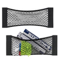 2 Packs Universal Mesh Cargo Net,Elastic Car Storage Net Pocket Bag for Trunk,Automotive Cargo Nets Storage Pouch Add On Organizers for RV,Car,Truck(22.6 * 9.5 inch) - size: 22.6 * 9.5