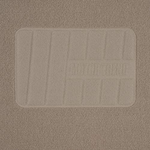 BDK Beige Heavy Duty Front & Rear Carpet Floor Mats Universal Liners for Car SUV Van & Truck, All Weather Protection with Anti-Slip Nibs, Fit Contours of Most Vehicles, MT-300-MB_carpvar