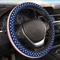Ameirican Flag USA Patriotic Tactical Star Stripe Striped Car Steering Wheel Cover,Non-Slip Elastic Neoprene-Sweat Car Accessories,Universal 15 Inch Fit Auto, Vans Trucks,Suvs, Truck - color: Ameirican Flag Patriotic