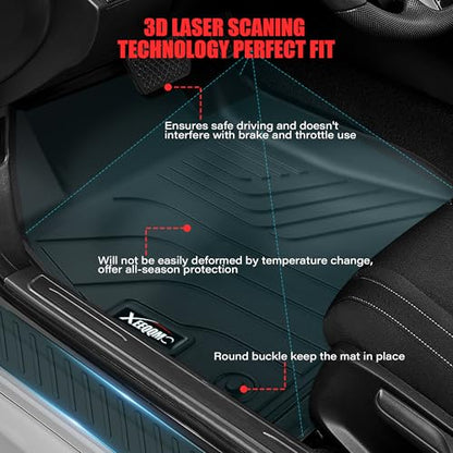 Floor Mats for 2020-2025 Nissan Sentra with Cargo Liner All Weather TPE Protection Floor Liners Full Set with Trunk Mat for 2025 Nissan Sentra Accessories - size: for 2020-2025 Nissan Sentra All Mats