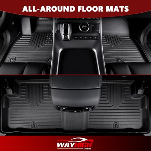Wayhigh® Floor Mats for Chevrolet/Chevy Volt 2016-2019, All Weather TPE Car Mats Waterproof Heavy Duty Floor Liners Custom Fit for Volt Accessories - Black - style: 5) For Chevy Volt / 2016-2019 / Floor Mats