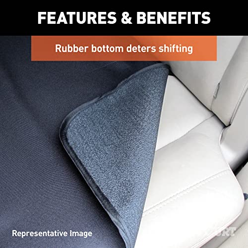 CURT 18500 Seat Defender 58-Inch x 23-Inch Grey Waterproof Universal Bucket Car Seat Cover Protector
