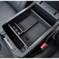 Center Console Organizer Compatible with Toyota 4Runner Accessories 2010-2024 and Kia Telluride (2020-2024), Insert ABS Black Materials Tray, Armrest Box Secondary Storage