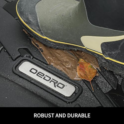 OEDRO Floor Mats Fit for Toyota Tacoma 2024 2025 2026 Double Cab Auto Trans (NOT for Hybrid), Custom TPE All Weather Floor Liners for Tacoma TRD/SR/SR5/limited Car Front&Rear 2 Row Mats - style: 2024-2026 Double Cab