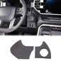 Car Engine Start Stop Decoration Frame Stickers Fit for Toyot@a Tundra/Sequoia 2022-2024 Real Carbon Fiber Center Console Key Ignition Starter Button Knob Panel Protect Cover Trim Sticker Accessories - size: Engine Start Stop Trim Frame Sticker