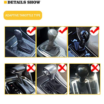 KEIAHUAN Black & White Cow Print Handbrake Cover Gear Shift Knob Cover Set Universal for Car Auto SUV Interior Decoration Accessories 2PCS