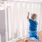 tupi Banister Guard for Baby and Pets – 450cm Extra Long Balcony Netting, Heavy Duty Stair Railing Cover, Child Safety Mesh for Kids and Toddlers, No Drill Barrier with 41 Zip Ties