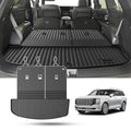 Cartist Trunk Mat Fits for 2026 Hyundai Palisade Gas Cargo Liner, TPE All Weather Cargo Mat for Palisade Accessories (with Backrest Mat) - size: 6)Hyundai Palisade 26
