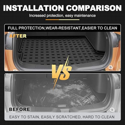 Envista Floor Mats Compatible with 2024 2025 2026 Buick Envista All Weather Floor Mats & Cargo Liner Trunk Set | All Season Guard 2024-2026 Buick Envista Accessories Anti-Slip Mats - style: (1) 2024-2026 Envista | Floor Mats & Cargo Mat