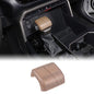 Aunginsy Car Gear Shifter Hand Brake Cover Trim Compatible with Toyota Tundra 2022+, Sequoia 2023+ & Tacoma 2024+, ABS Automatic Center Console Gear Shift Head Knob Scratch Protector Cover Accessories - color: Pear Wood Grain Pattern(A)