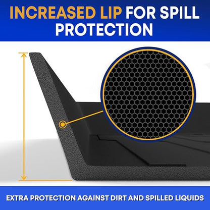 Premium Cargo Liner for Cadillac XT5 2017-2025 - 100% Protection - Custom Fit Car Trunk Mat - All-Season Black Cargo Mat - 3D Shaped Laser Measured Trunk Liners for Cadillac XT5