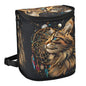 MNSRUU Car Trash Can with Lid, Cute Cat Dream Catcher Car Trash Bag Hanging Organizers and Storage for Front Back Seat, Leak-Proof Trash Bin - color: Cat A9016