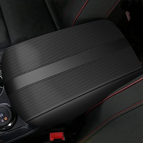 Carbon Fiber Armrest for 2011-2019 Ford Explorer Black - color: Carbon Fiber Color