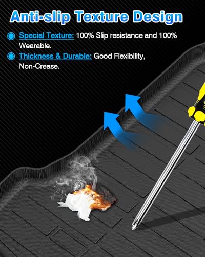 Cartist Cargo Mat Compatible with Chevy Blazer 2019-2024 2025 2026 Accessories Trunk Mat TPE All Weather Anti-Slip Odorless Cargo Liner for Blazer Accessories - size: 5)Chevy Blazer 2019-2025