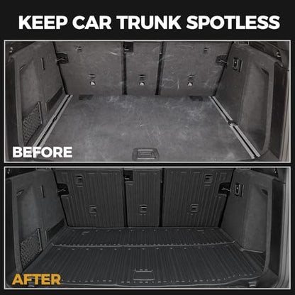 Cargo Mat with Backrest Mats for 2018-2024 BMW X3, All-Weather TPE Cargo Liner Trunk Mat Seat Back Covers for BMW X3 Accessories (Not fit X3 30e)