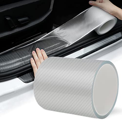 Storystore Car Door Edge Guards, 4In x 33Ft Door Sill Guard Protector, Anti-Scratch Adhesive Tape, Automotive Anti-Collision Strip for Car Door Edge/Front and Rear Bumper/Door Sill Protector - size: 4In x 33Ft