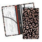 Leather Car Registration and Insurance Card Holder, Cute Car Accessories Vehicle Glove Box Car Organizer for Documents, Cards, License Cute Snow Leopard - color: Cute Snow Leopard