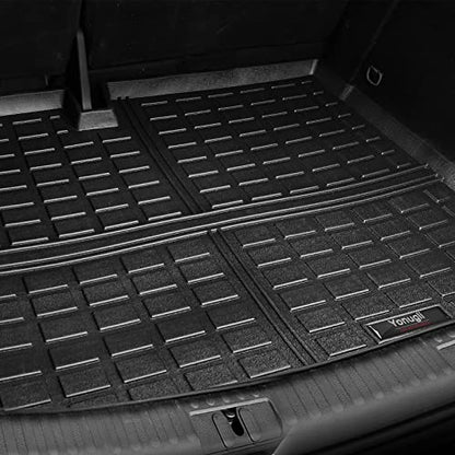 for Nissan Kicks 2018-2024 Cargo Mats Trunk Liner All Weather TPE Rubber Protection Mats (Cargo Liner) - color: Cargo Liner