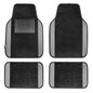 FH Group Automotive Floor Mats – Universal Fit Premium Carpet Car Mats with Driver Heel Pad, Full Set for Cars, SUVs & Trucks - Gray - color: Gray
