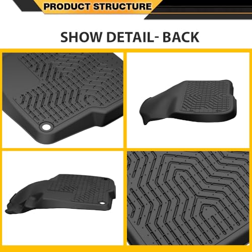 G-PLUS TPE Cargo Liners,Fit for Honda CR-V 2017-2022,Fit Honda CR-V Hybrid 2017-2022,Floor Liner Front & 2nd Row,All Weather Full Cover Protection,alfombras para carro - size: Fit Honda CRV 2017-2022 | 3PCS