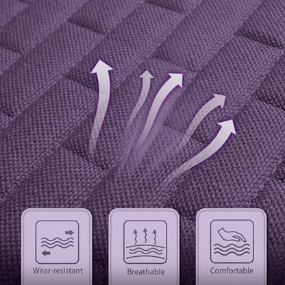 Dark Pruple Car Seat Covers Front Seats,2 Pack Seat Covers for Cars Truck SUV,Front Seat Covers with Storage Pocket(Dark Pruple-Front Seat) - color: Dark Purple-Front Seat