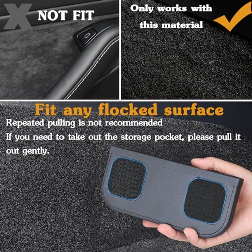 for Tesla Model Y 3 Sunglasses Holder Center Console Organizer Tray Storage Box Key Card Coin Holder Silicone Hook for Flocking Tesla Accessories - size: Center Console Organizers