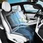 FLORICH Cooling Car Seat Cover, Ventilated Seat Cushion Cooling Car Seat Pad for Summer Driving with Powerful Turbo Fans Universal Fit for Car SUV Truck Van-Light Grey - color: Light Grey