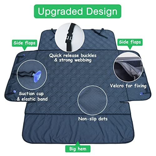 Cargo Liner for Dogs 55"x91" Dog Rear Cargo Liner for SUV Cargo Mats for Back Car Trunk Mat for SUV Dog Trunk Cover with Side Walls - size: 55" x 91" (Pack of 1)