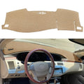 Dash Cover Mat Custom Fit for Toyota Avalon 2005 2006 2007 2008 2009 2010 with Cutout for Speaker, Dashboard Cover Pad Carpet Protector F101 (05-10 Beige)