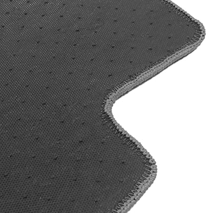 IKON MOTORSPORTS, Floor Mat Compatible with 2004-2008 Acura TSX, Factory Fitment Gray/Grey Nylon Front & Rear Car Floor Mats Liner Carpets Replacement 4PCS, 2005 2006 2007