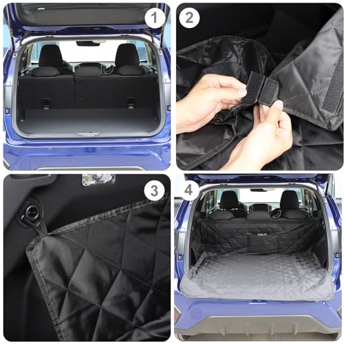 HAPPYHORSE Pet Dog Trunk Cargo Liner Compatible with Subaru Crosstrek 2024 2025，Cargo Cover Waterproof and Non-Slip Dog seat Cover Cargo Liner Area Protector Cover (Subaru Crosstrek 2024 2025 (A))