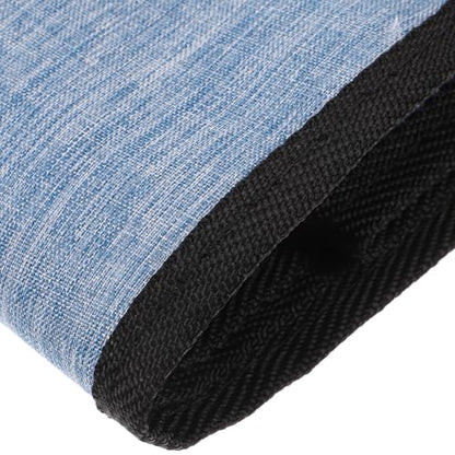 Kisangel Pet Car Seat Cover Waterproof Sturdy Front and Back Seat Protector for Dogs Light Blue Pet Cushion Pad