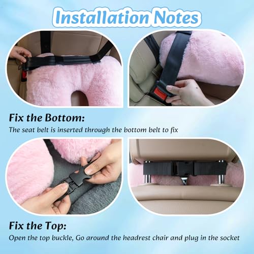 Travel Pillow, Car Pillow for Kids & Adults - Ergonomic Travel Pillows Sleeping Aid for Neck & Body Support, Car Travel Essentials Pillow on Road Trips-Gray - color: Gray