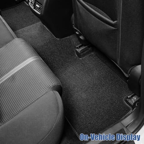 Carpet Floor Mats Fit for VW Tiguan 2018-2024, Custom Fit All Weather Anti-Slip Waterproof Floor Liners - 3pc
