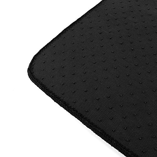 Floor Mats Compatible with 2016-2024 Honda HR-V, Nylon Black Let Right Front Rear 4PCS Set Carpet by IKON MOTORSPORTS, 2017