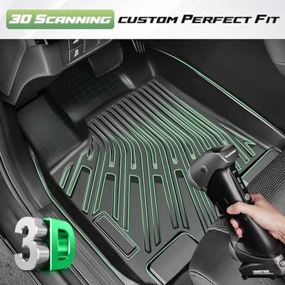 Volt Floor Mats - Car Mats for Chevy Volt 2016-2019, All Weather Floor Mats and Cargo Liner for Volt Accessories, Heavy Duty Rubber Mats, Car Accessories - size: 1)Chevy Volt 16-19 Full Set