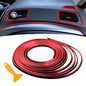 Spurtar Car Interior Trim Strip – Red Interior Decorative Molding Line, Aesthetic Auto Accessories for Women & Men, Universal Car Mods Trim for Dashboard & Air Vent, 32.8ft / 10M
