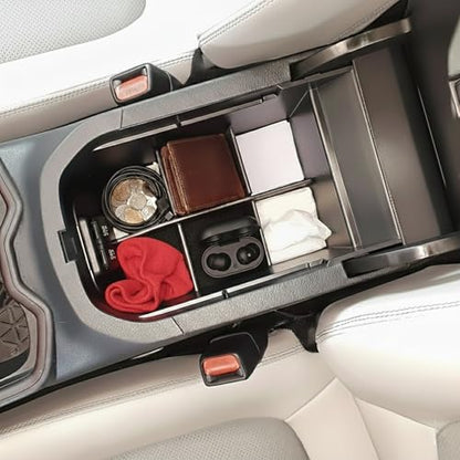Vehicle OCD - Center Console Organizer for Toyota RAV4 (2019-2025) - Made in USA - SLX158 - size: 2019-2025