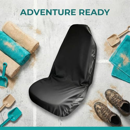 Car Seat Cover, Non-Slip Waterproof Scratch Proof Vehicle Rear Seat Protector, Automotive Interior Chair Protective Cover, Universal for Motorhome Automobile Truck - size: Rear