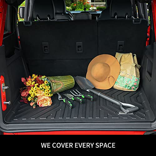 OEDRO Cargo Trunk Liner Fit for 2022-2026 Honda Civic Sedan, Custom Fit Black TPE All Weather Guard Cargo Mats - style: 2022-2026 Cargo Liners