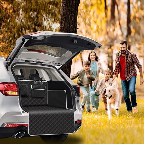 Car Cargo Liner for Dogs for Jeep Wrangler JL 2 or 4 Doors 2018-2024,Pet Cargo Mat Trunk Mat Dog Seat Mat Trunk Mat Protector Car Boot Cover Mat Pet Seat Cover Mat