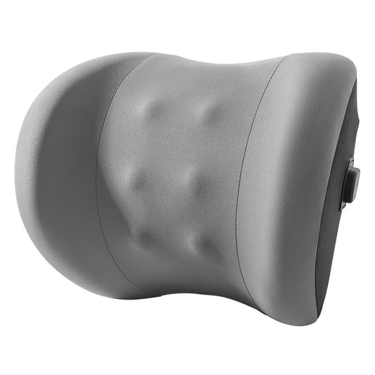 car headrest Pillow,Heat up Vibration Massage Neck Pillow,Memory Cotton Pillow,Neck Support for Office Chair,car seat Neck Pillow,Suitable for Driving, Home, Office Gray - color: Gray-2