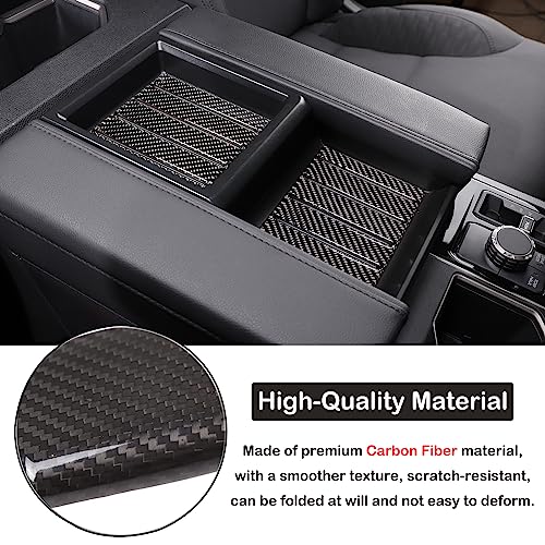 Aunginsy Car Central Control Armrest Box Slot Pad Sticker Compatible with Toyota Tundra 2022-2024 Armrest Box Storage Box Cover Slot Panel Slot Sticker Armrest Lid Storage Slot Trim Cover Accessories - size: Central Control Armrest Box Slot Pad Sticker